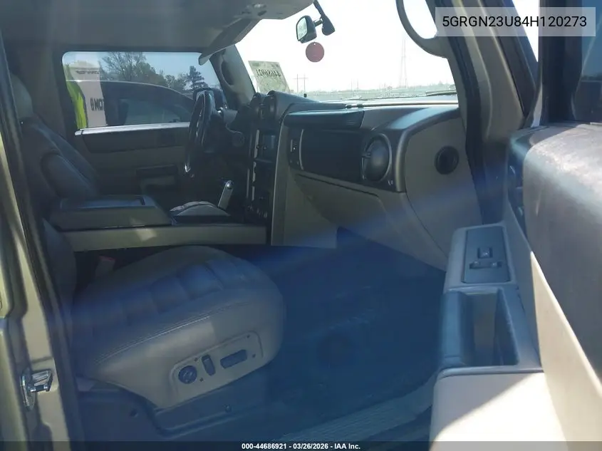 2004 Hummer H2 VIN: 5GRGN23U84H120273 Lot: 44686921