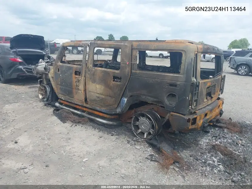 2004 Hummer H2 VIN: 5GRGN23U24H113464 Lot: 45299918