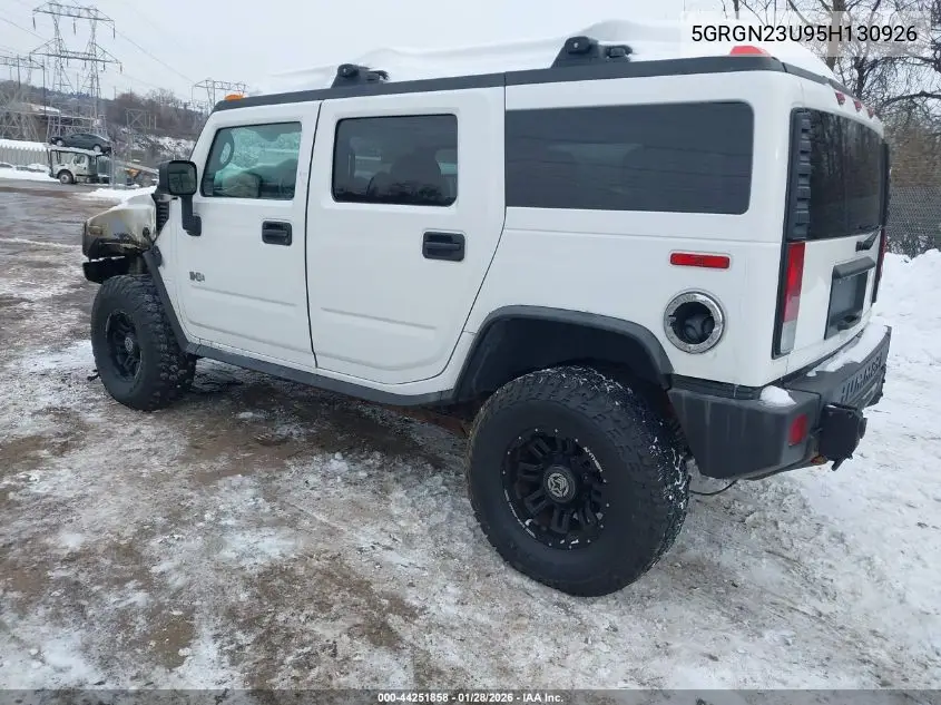 2005 Hummer H2 Suv VIN: 5GRGN23U95H130926 Lot: 44251858