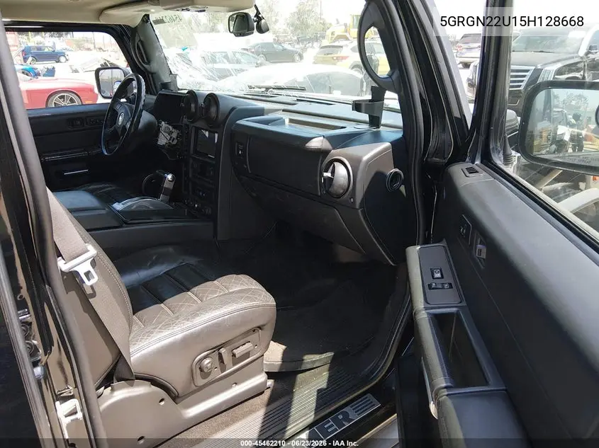 2005 Hummer H2 Sut VIN: 5GRGN22U15H128668 Lot: 45462210