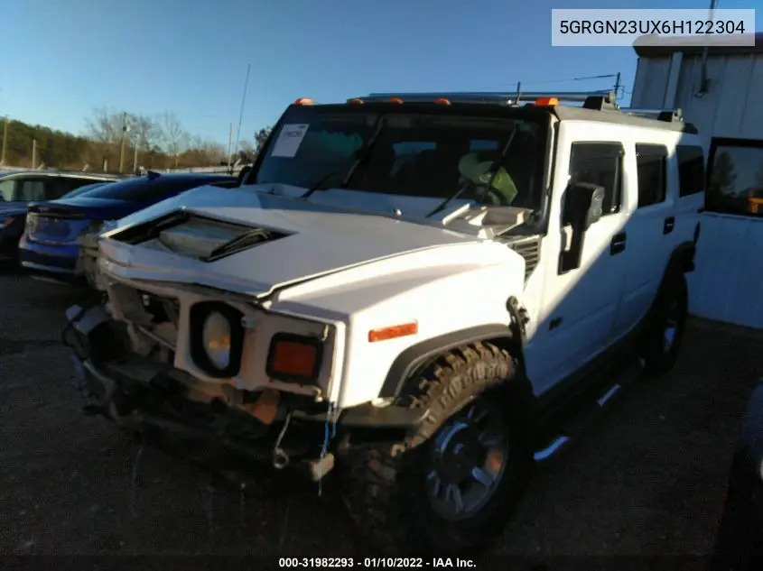 2006 Hummer H2 Suv VIN: 5GRGN23UX6H122304 Lot: 31982293