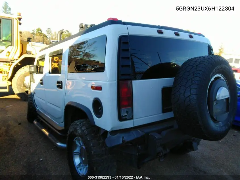 2006 Hummer H2 Suv VIN: 5GRGN23UX6H122304 Lot: 31982293