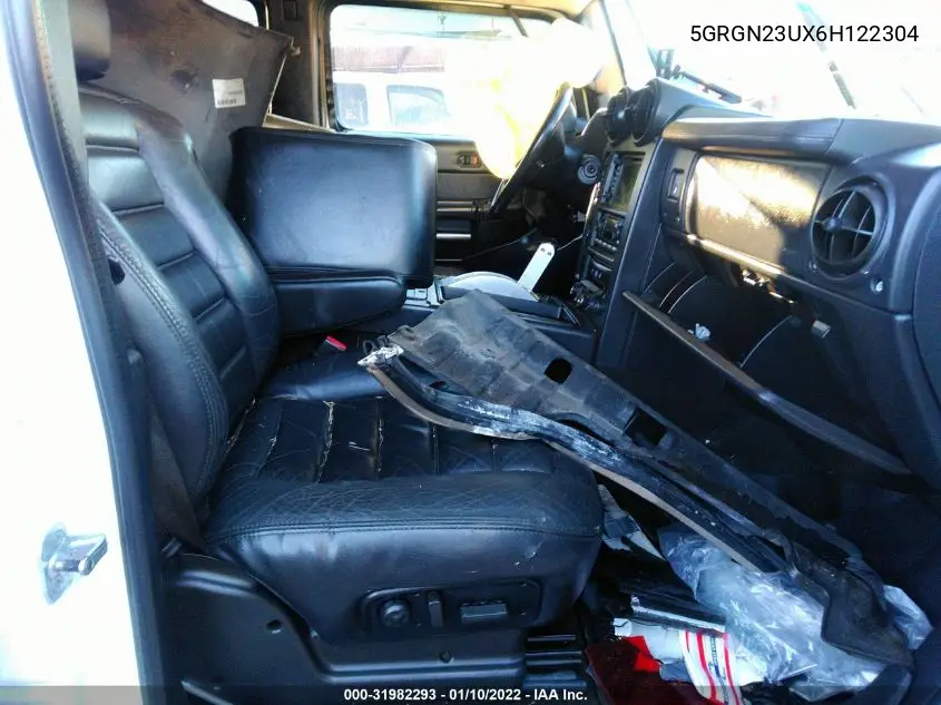 2006 Hummer H2 Suv VIN: 5GRGN23UX6H122304 Lot: 31982293