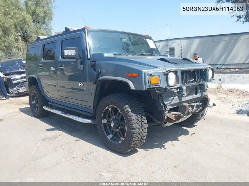 2006 Hummer H2 Suv VIN: 5GRGN23UX6H114963 Lot: 45114983