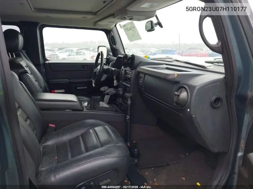 2007 Hummer H2 Suv VIN: 5GRGN23U07H110177 Lot: 44384297