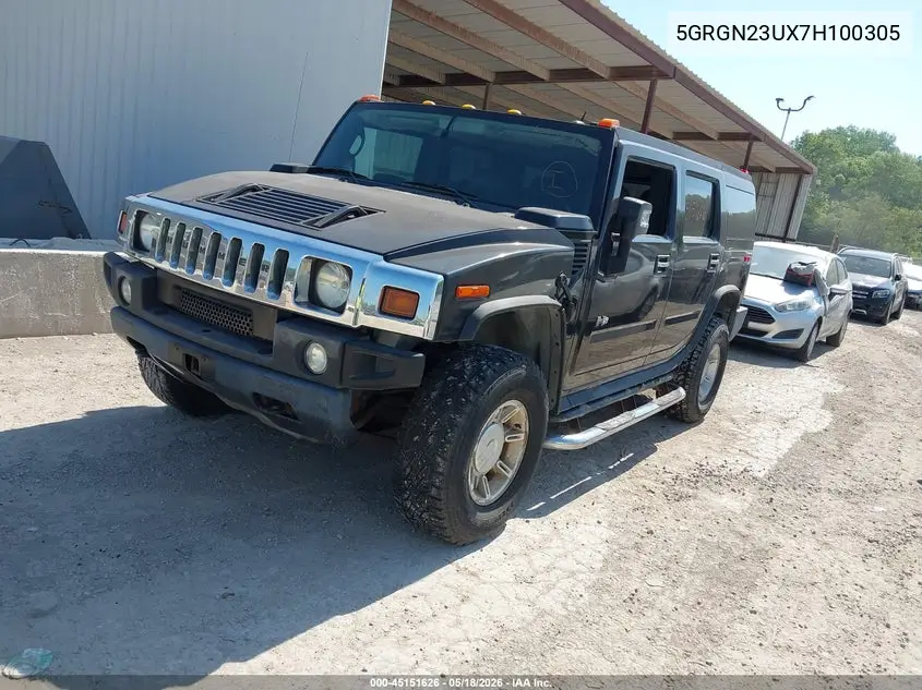 2007 Hummer H2 Suv VIN: 5GRGN23UX7H100305 Lot: 45151626
