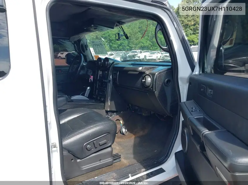 2007 Hummer H2 Suv VIN: 5GRGN23UX7H110428 Lot: 45166521