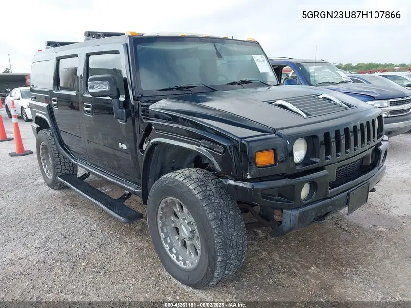 2007 Hummer H2 Suv VIN: 5GRGN23U87H107866 Lot: 45261181