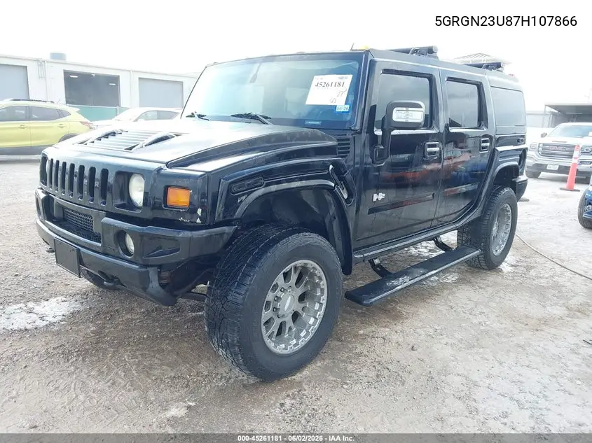 2007 Hummer H2 Suv VIN: 5GRGN23U87H107866 Lot: 45261181