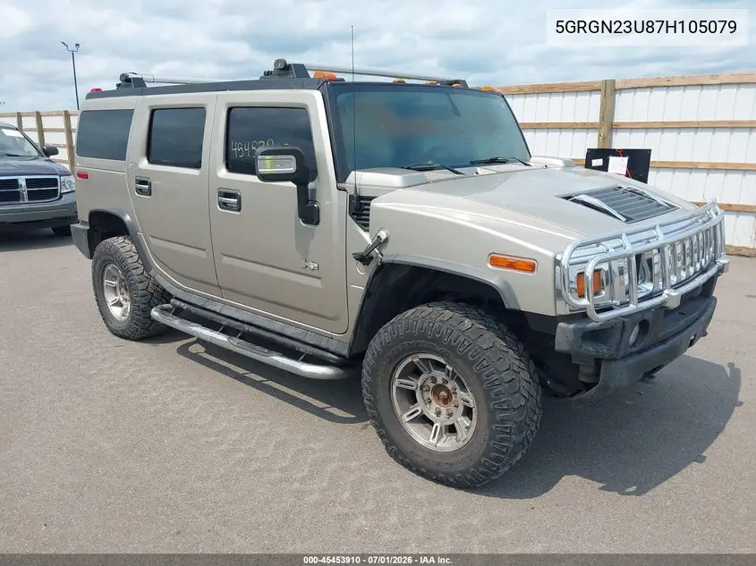 2007 Hummer H2 Suv VIN: 5GRGN23U87H105079 Lot: 45453910