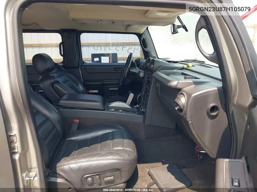 2007 Hummer H2 Suv VIN: 5GRGN23U87H105079 Lot: 45453910