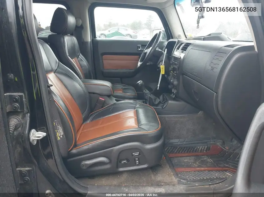 2006 Hummer H3 Suv VIN: 5GTDN136568162508 Lot: 44782716