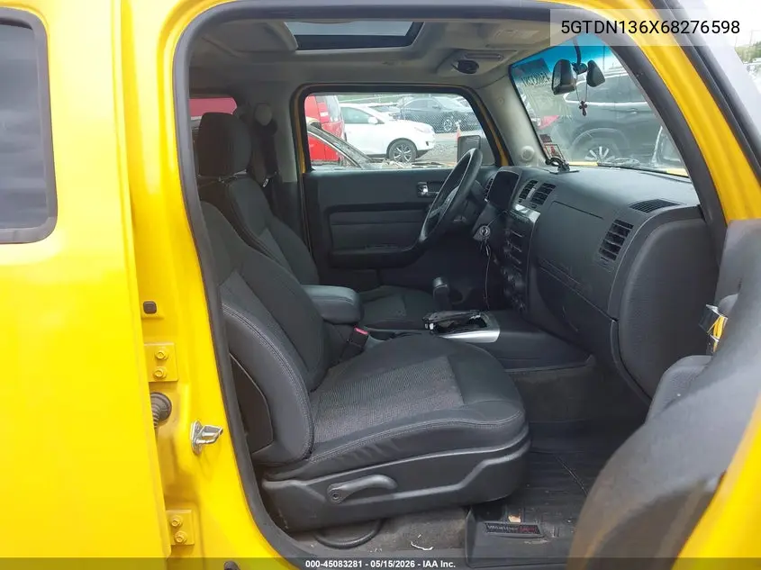 2006 Hummer H3 Suv VIN: 5GTDN136X68276598 Lot: 45083281