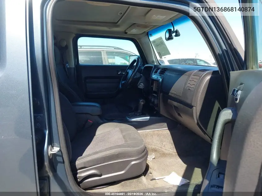 2006 Hummer H3 Suv VIN: 5GTDN136868140874 Lot: 45164461
