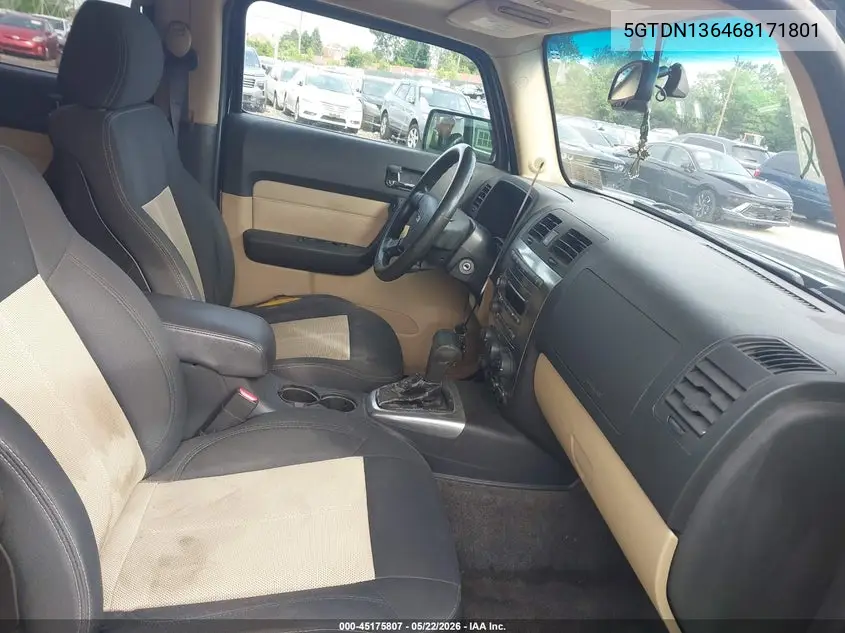 2006 Hummer H3 Suv VIN: 5GTDN136468171801 Lot: 45175807