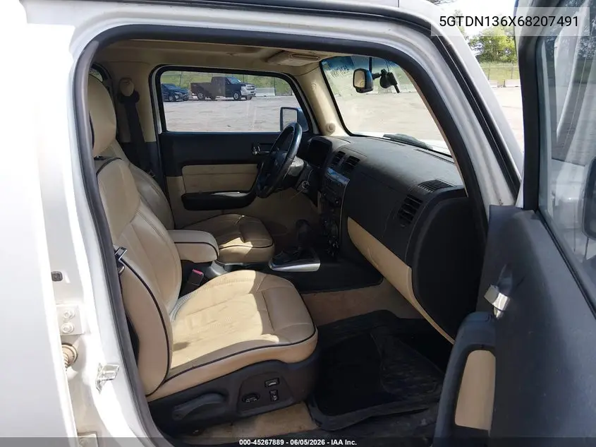 2006 Hummer H3 Suv VIN: 5GTDN136X68207491 Lot: 45267889