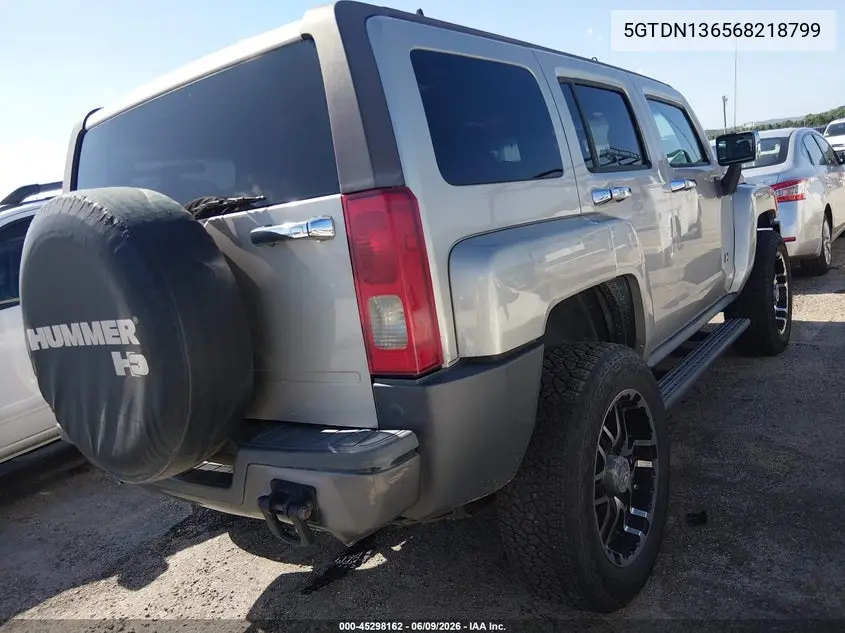2006 Hummer H3 Suv VIN: 5GTDN136568218799 Lot: 45298162