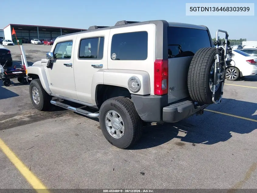 2006 Hummer H3 Suv VIN: 5GTDN136468303939 Lot: 45346919