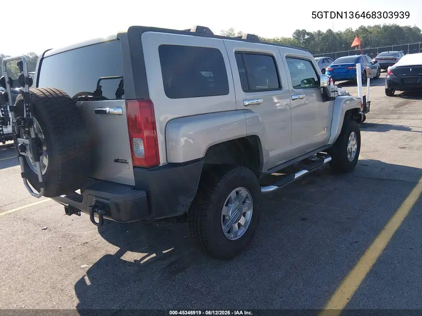 2006 Hummer H3 Suv VIN: 5GTDN136468303939 Lot: 45346919