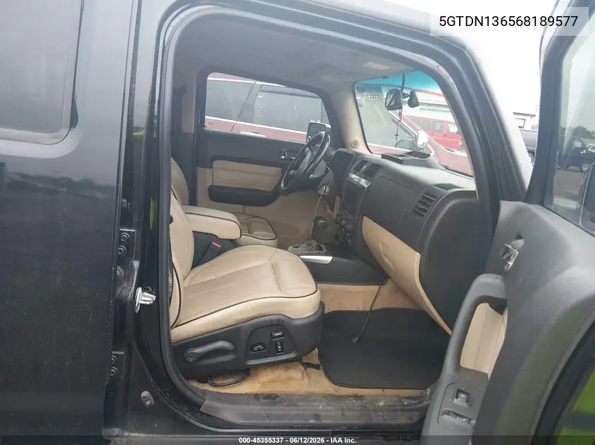2006 Hummer H3 Suv VIN: 5GTDN136568189577 Lot: 45355337