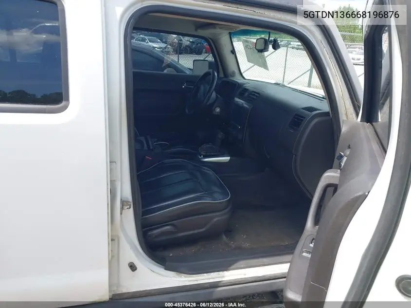 2006 Hummer H3 Suv VIN: 5GTDN136668196876 Lot: 45376426