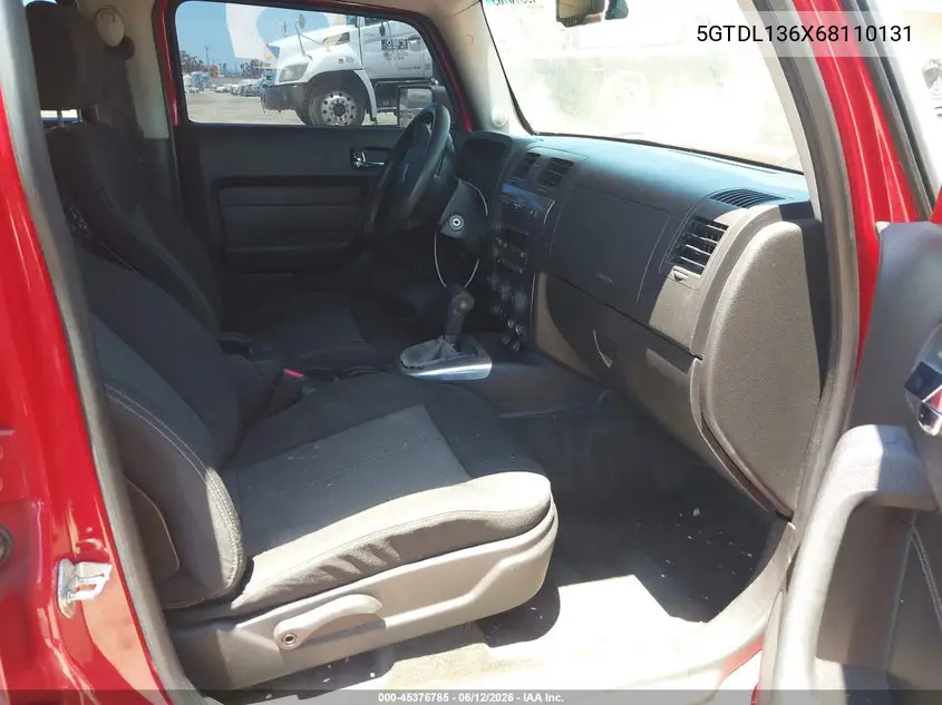 2006 Hummer H3 Suv VIN: 5GTDN136X68110131 Lot: 45376785