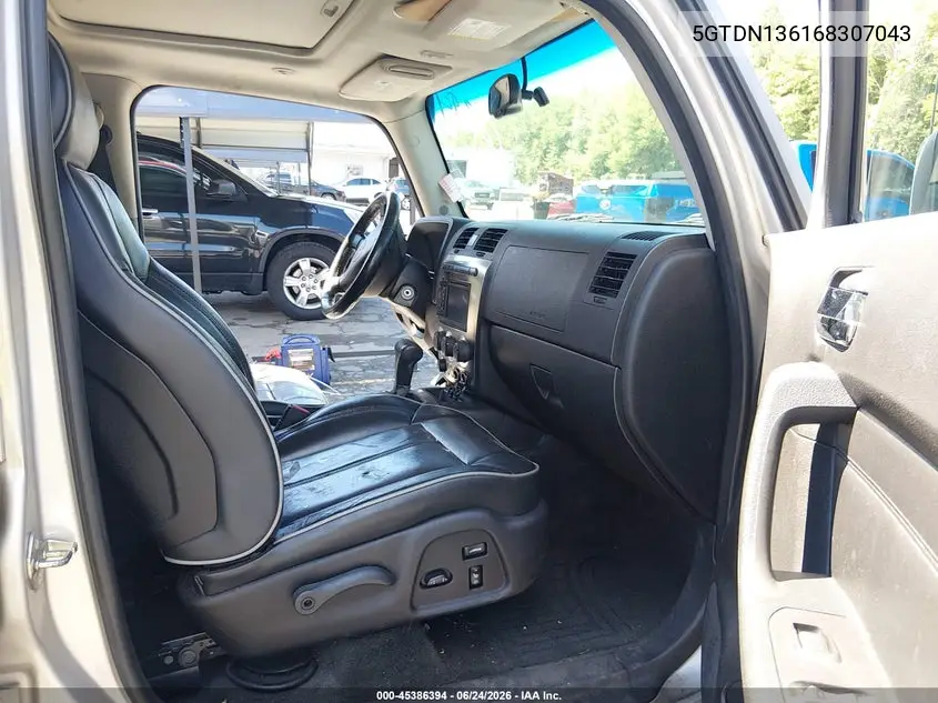 2006 Hummer H3 Suv VIN: 5GTDN136168307043 Lot: 45386394