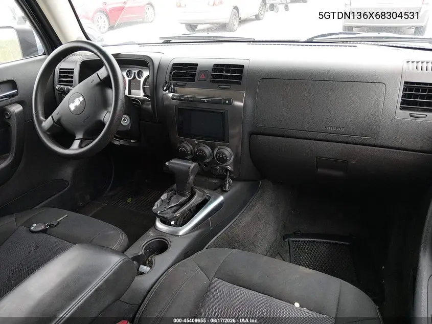 2006 Hummer H3 Suv VIN: 5GTDN136X68304531 Lot: 45409655