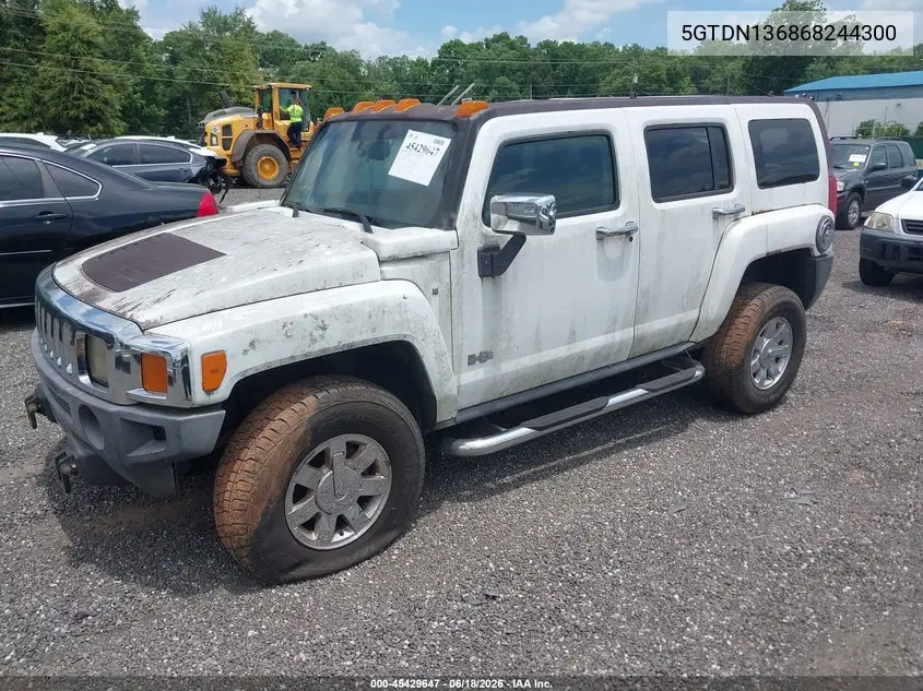 2006 Hummer H3 Suv VIN: 5GTDN136868244300 Lot: 45429647