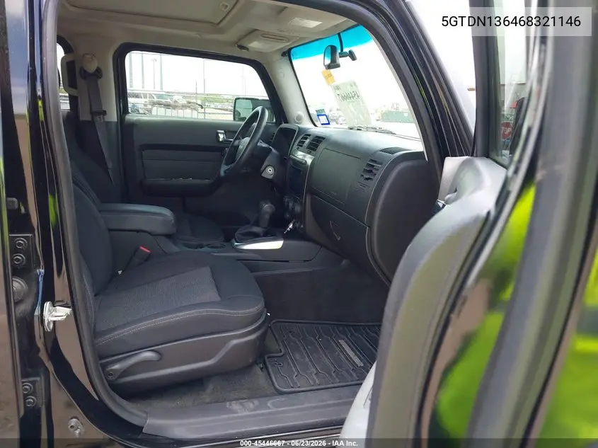 2006 Hummer H3 Suv VIN: 5GTDN136468321146 Lot: 45446667