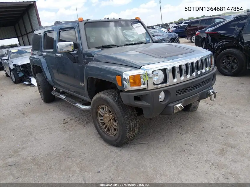 2006 Hummer H3 Suv VIN: 5GTDN136468147854 Lot: 45519316