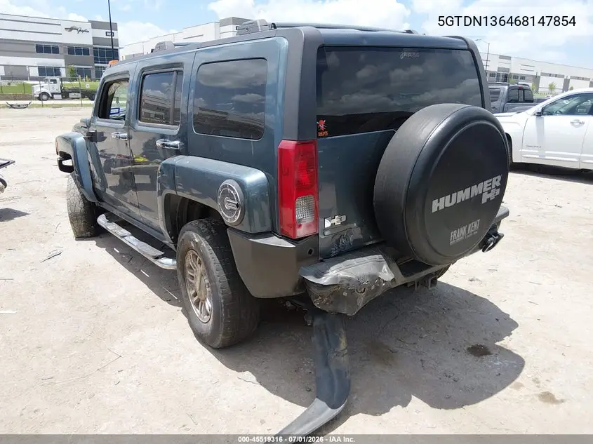 2006 Hummer H3 Suv VIN: 5GTDN136468147854 Lot: 45519316