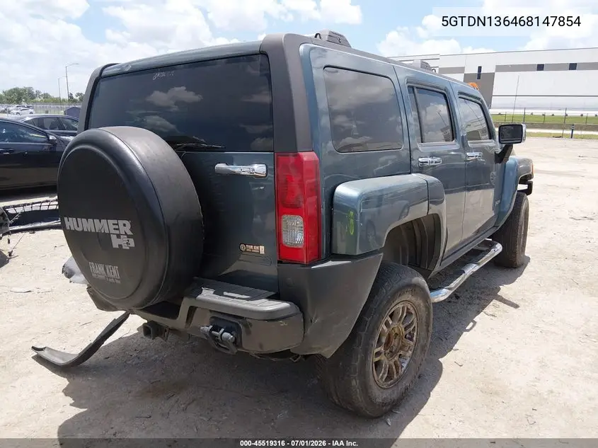 2006 Hummer H3 Suv VIN: 5GTDN136468147854 Lot: 45519316