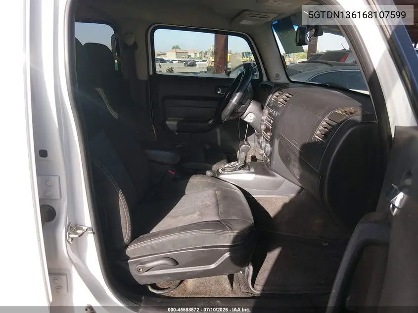 2006 Hummer H3 Suv VIN: 5GTDN136168107599 Lot: 45588872