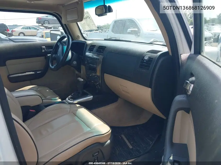 2006 Hummer H3 Suv VIN: 5GTDN136868126909 Lot: 45640366