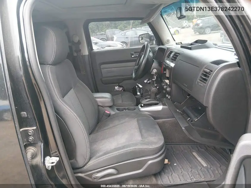2007 Hummer H3 Suv VIN: 5GTDN13E378242270 Lot: 45435885
