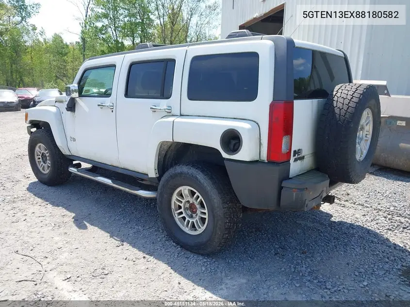 2008 Hummer H3 Suv VIN: 5GTEN13EX88180582 Lot: 45151134