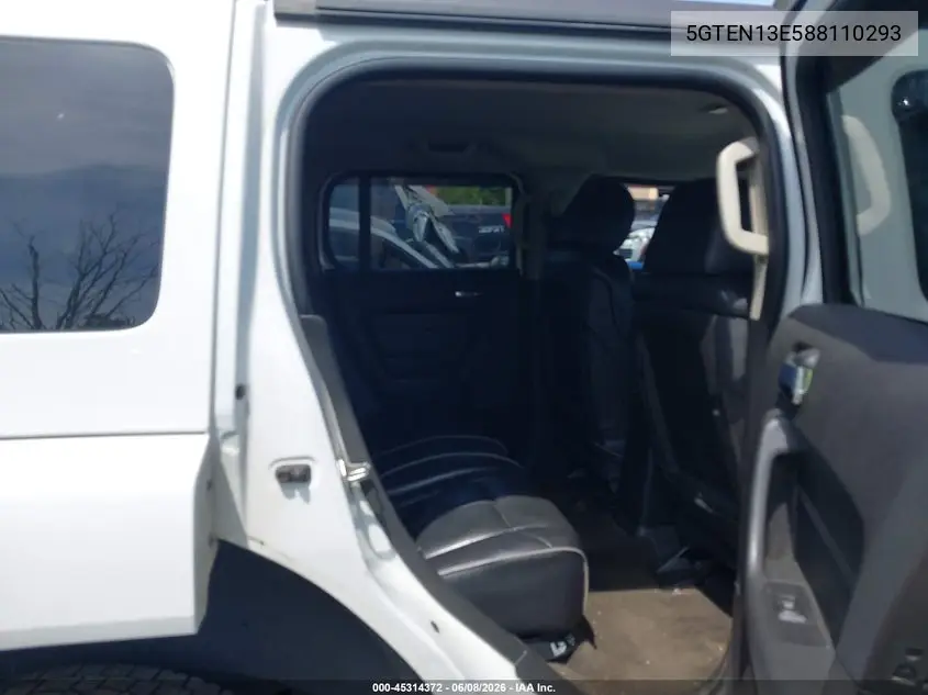 2008 Hummer H3 Suv VIN: 5GTEN13E588110293 Lot: 45314372