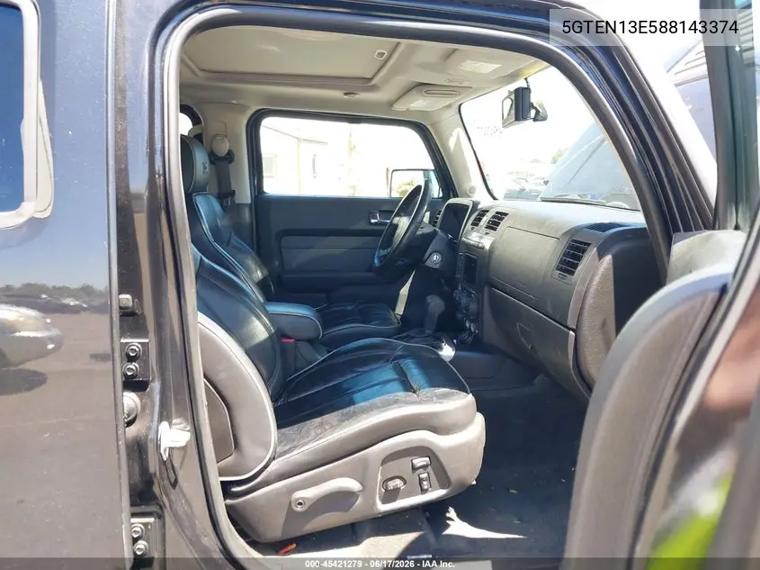 2008 Hummer H3 Suv H3X VIN: 5GTEN13E588143374 Lot: 45421279