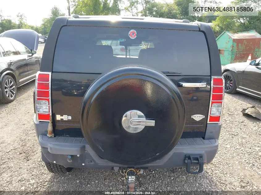 5GTEN63L488185806 2008 Hummer H3 Suv Alpha