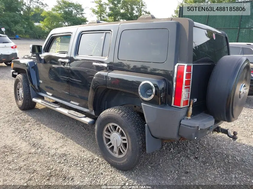 5GTEN63L488185806 2008 Hummer H3 Suv Alpha