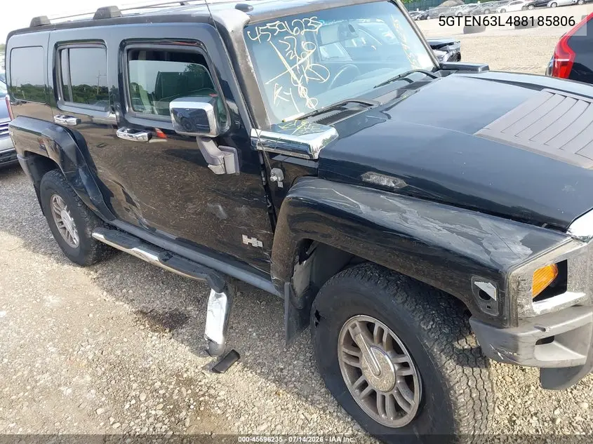 5GTEN63L488185806 2008 Hummer H3 Suv Alpha