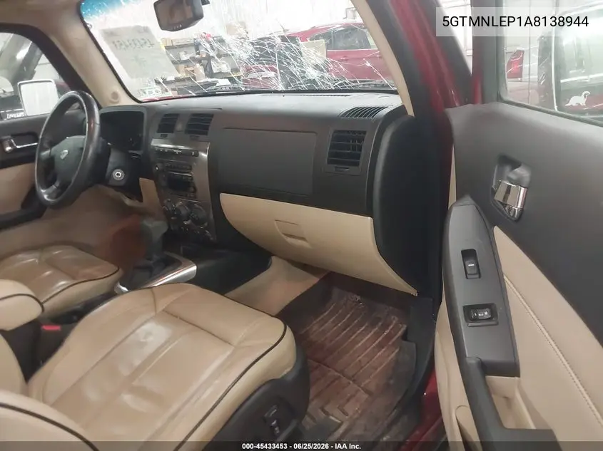 2010 Hummer H3 Suv Alpha VIN: 5GTMNLEP1A8138944 Lot: 45433453