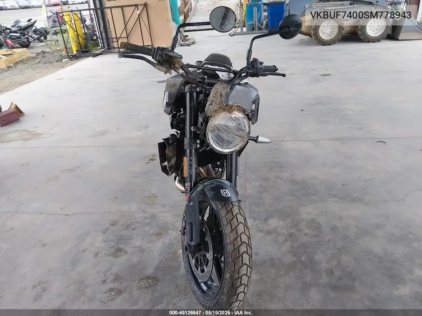2025 Husqvarna Svartpilen/Vitpilen 801 VIN: VBKUF7400SM778943 Lot: 45126647