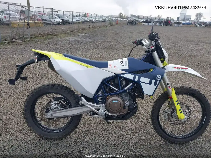 2023 Husqvarna 701 Enduro VIN: VBKUEV401PM743973 Lot: 43573383