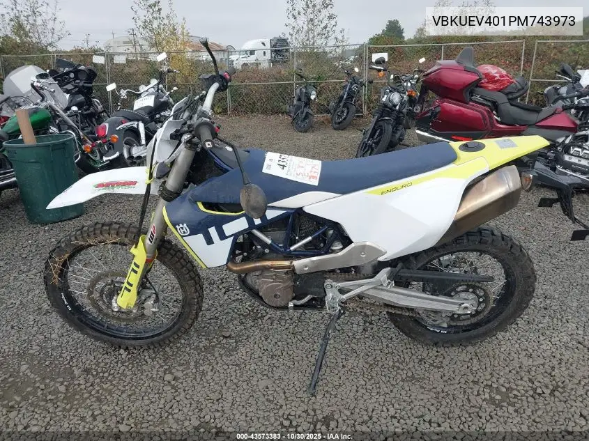 2023 Husqvarna 701 Enduro VIN: VBKUEV401PM743973 Lot: 43573383