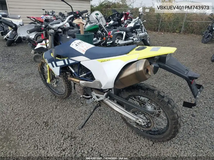 2023 Husqvarna 701 Enduro VIN: VBKUEV401PM743973 Lot: 43573383