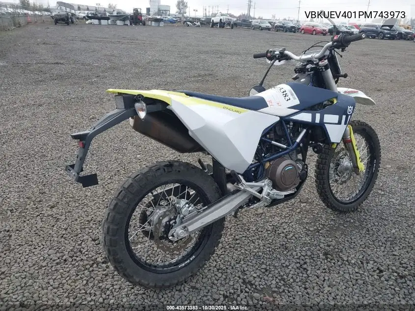 2023 Husqvarna 701 Enduro VIN: VBKUEV401PM743973 Lot: 43573383