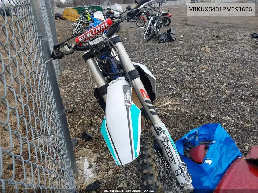 2023 Husqvarna Fc450 Rockstar Edition VIN: VBKUXS431PM391626 Lot: 44538228