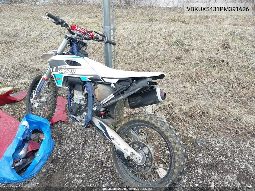2023 Husqvarna Fc450 Rockstar Edition VIN: VBKUXS431PM391626 Lot: 44538228